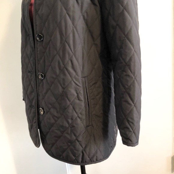 Women’s GAP Black Quilted Lightweight Coat Size S - Picture 7 of 12